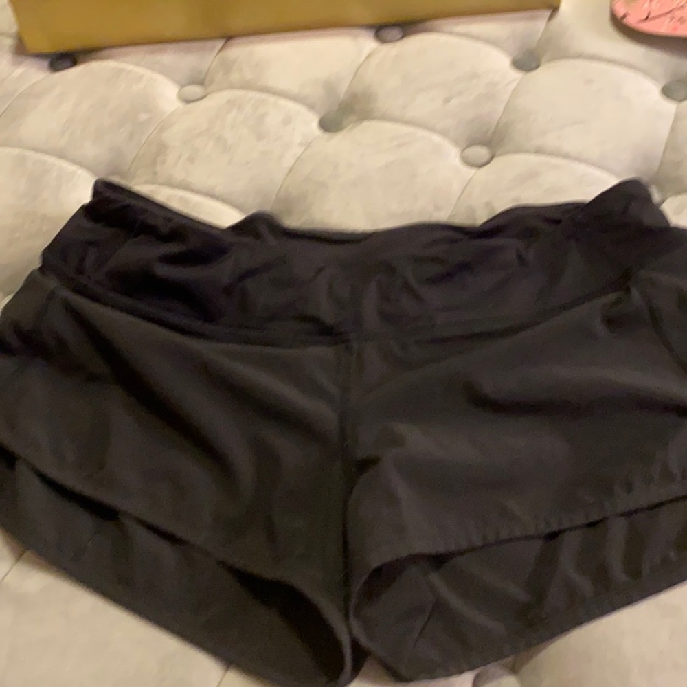 Lululemon lined running shorts